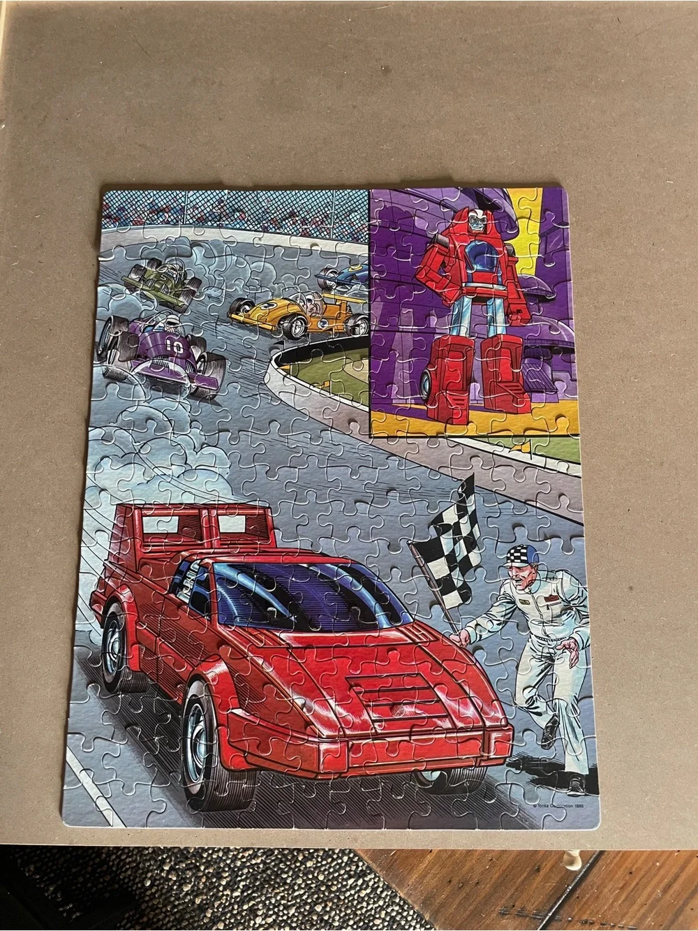 GoBots Puzzle Lot 200 Pieces Set of 3 Golden Tonka 1985 Leader-1 Cop-Tur Turbo